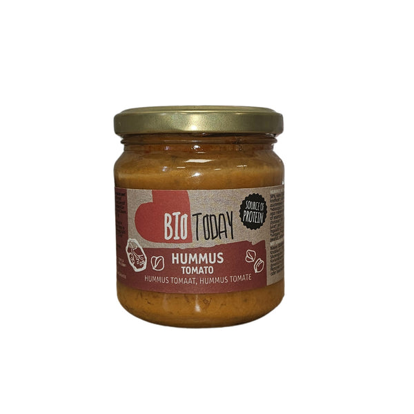 HUMMUS CU ROSII BIO 210G