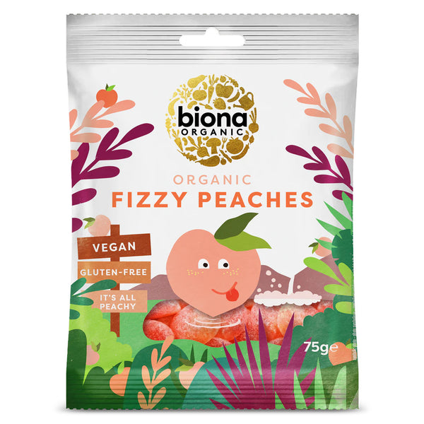 JELEURI CU AROMA DE PIERSICI BIO 75G