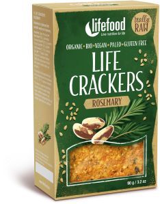 LIFECRACKERS CU ROZMARIN RAW BIO 90G