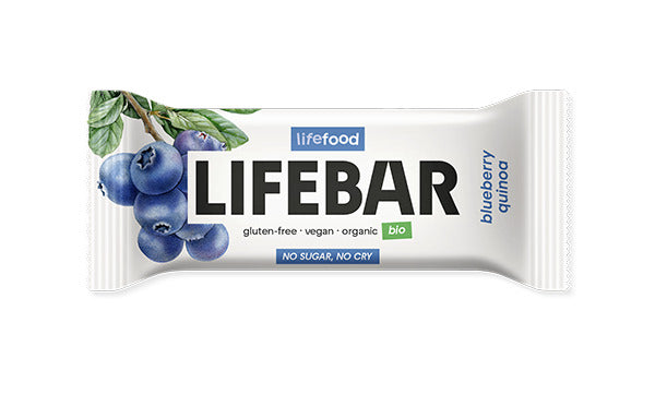 LIFEBAR BATON CU AFINE SI QUINOA RAW BIO 40G