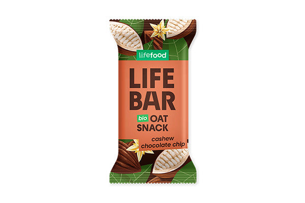 LIFEBAR BATON DE OVAZ CU CIOCOLATA BIO 40G