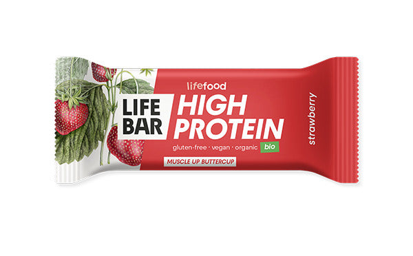 LIFEBAR BATON PROTEIC CU CAPSUNI RAW BIO 40G