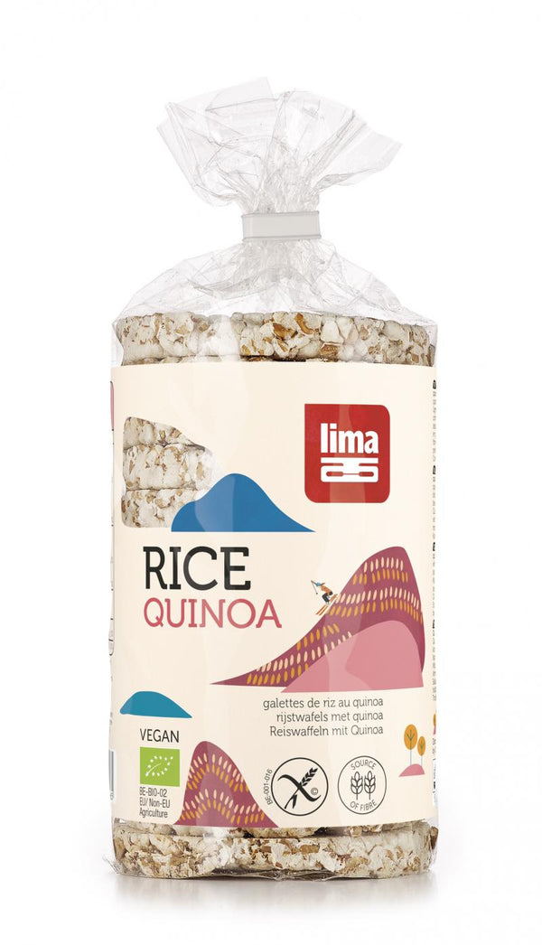 RONDELE DIN OREZ EXPANDAT CU QUINOA BIO 100G