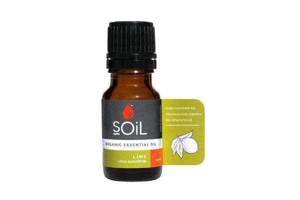 Ulei Esential Lime (Lamaie Verde) 100% Organic ECOCERT, 10ml | SOiL