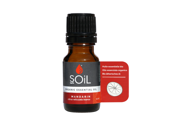 Ulei Esential Mandarin 100% Organic ECOCERT, 10ml | SOiL