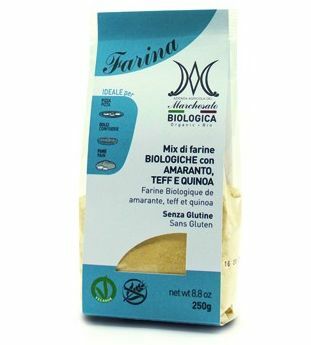 MIX DE FAINURI CU AMARANT, TEFF SI QUINOA BIO 250G