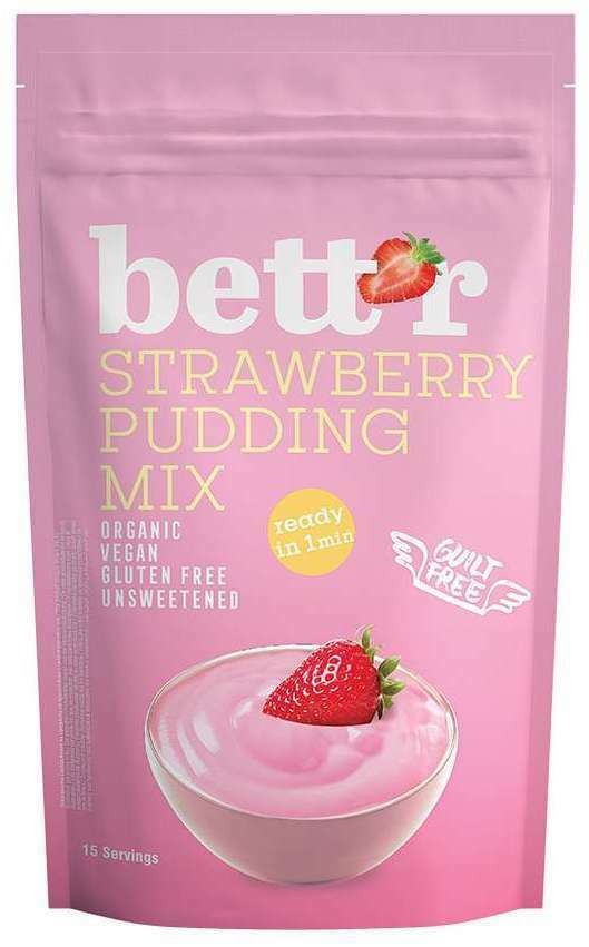 MIX PENTRU BUDINCA CU CAPSUNI BIO 150G