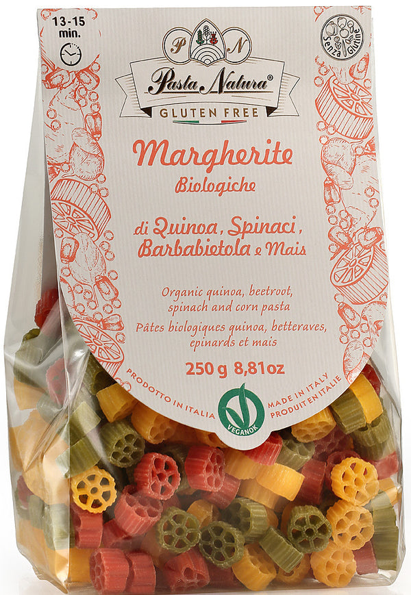 PASTE MARGARETE TRICOLORE BIO 250G
