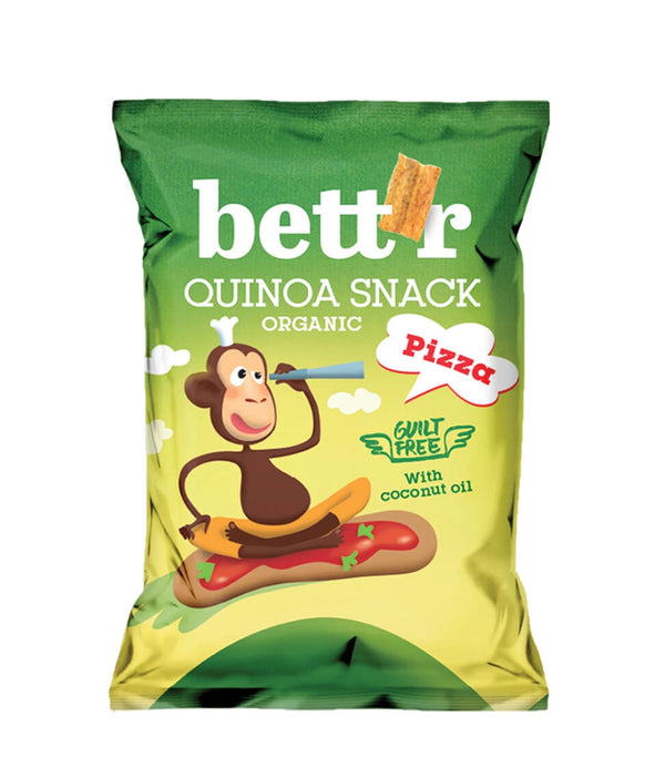 QUINOA SNACK CU PIZZA BIO 50G
