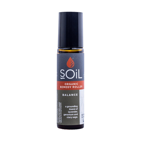 Roll-On Balance cu Uleiuri Esențiale Pure Organice ECOCERT, 10 ml | SOiL