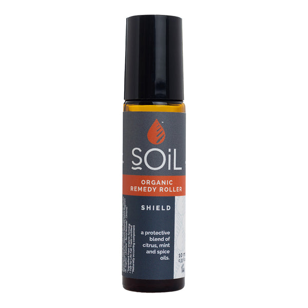 Roll-On Shield cu Uleiuri Esențiale Pure Organice ECOCERT, 10 ml | SOiL