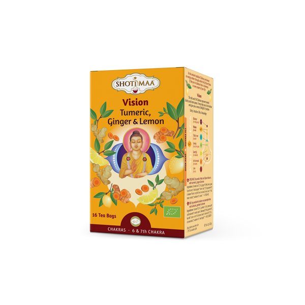 CEAI SHOTIMAA CHAKRAS - VISION - TURMERIC,GHIMBIR SI LAMAIE BIO 16DZ