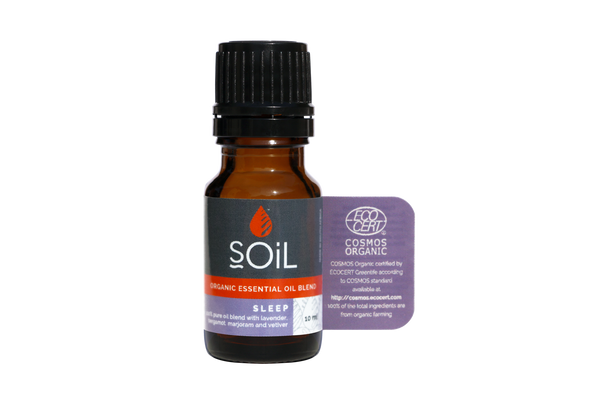 Amestec de Uleiuri Esențiale 10 ml Sleep Pure 100% Organice ECOCERT | SOiL