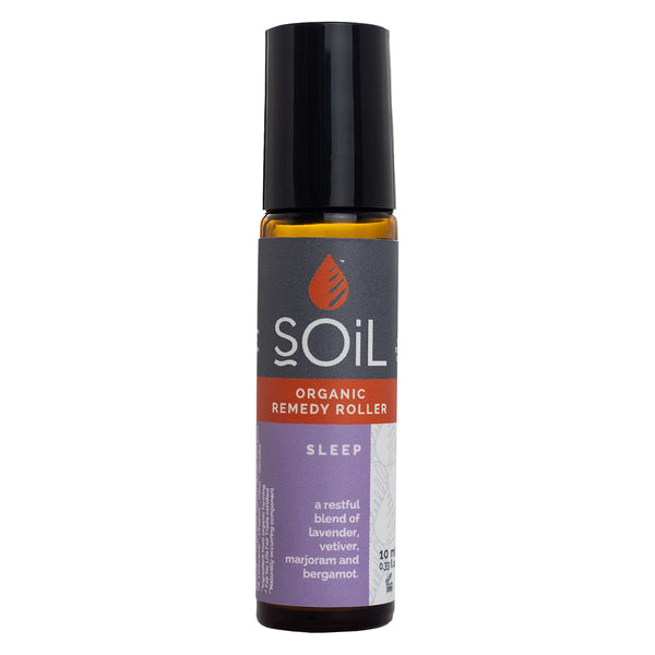 Roll-On Sleep cu Uleiuri Esențiale Pure Organice ECOCERT, 10 ml | SOiL