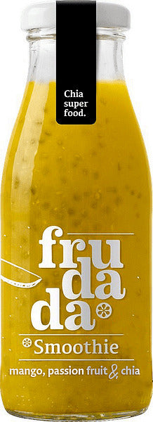 SMOOTHIE CU MANGO,FRUCTUL PASIUNII SI CHIA 250ML