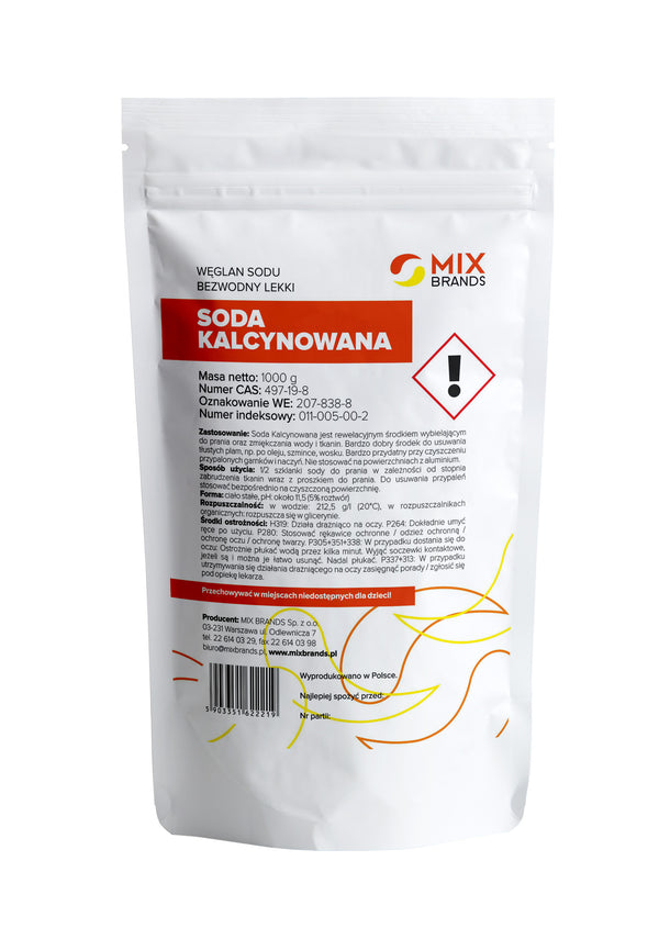SODA CALCINATA - CARBONAT DE SODIU 1KG