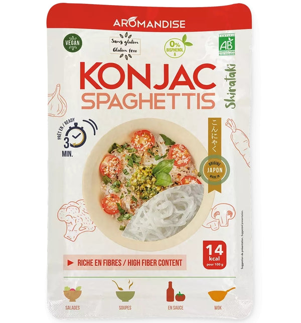 SPAGHETTI DIN KONJAT BIO 180G