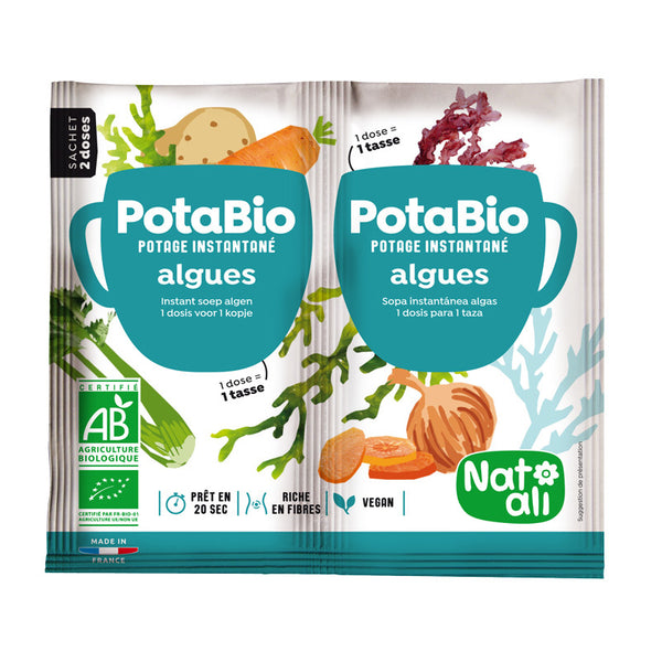 SUPA INSTANT CU ALGE SI LEGUME BIO ( 2 BUCATI X 8.5G ) 17G