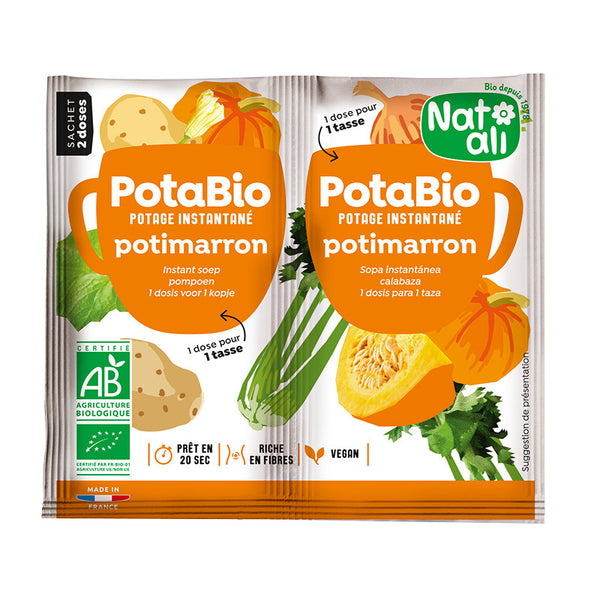 SUPA INSTANT CU DOVLEAC SI LEGUME BIO ( 2 BUCATI X 8.5G ) 17G