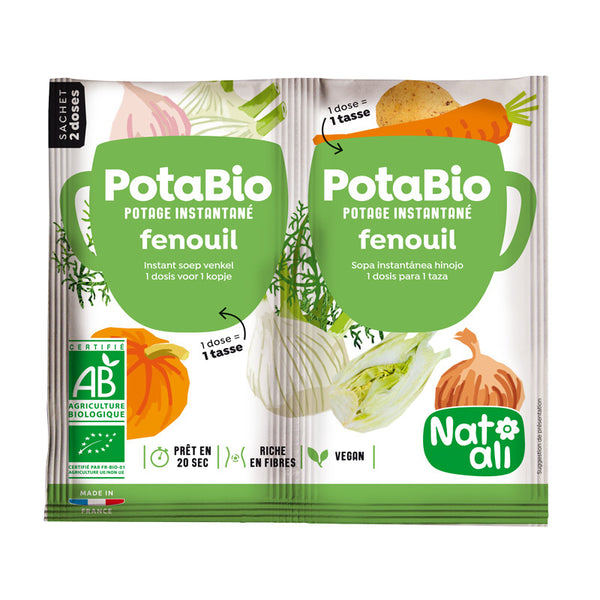 SUPA INSTANT CU FENICUL SI LEGUME BIO ( 2 BUCATI X 8.5G ) 17G