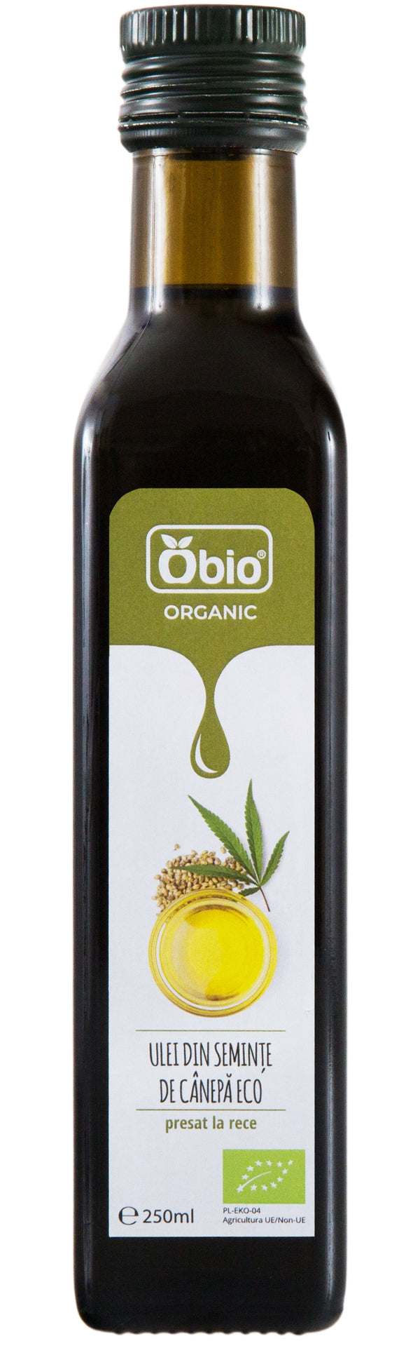 ULEI DE CANEPA BIO 250ML