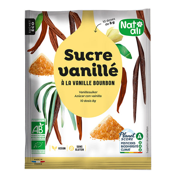 ZAHAR VANILAT BOURBON BIO 80G
