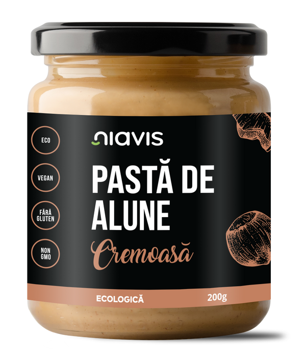 Pasta de Alune Cremoasa Ecologica/BIO 200g