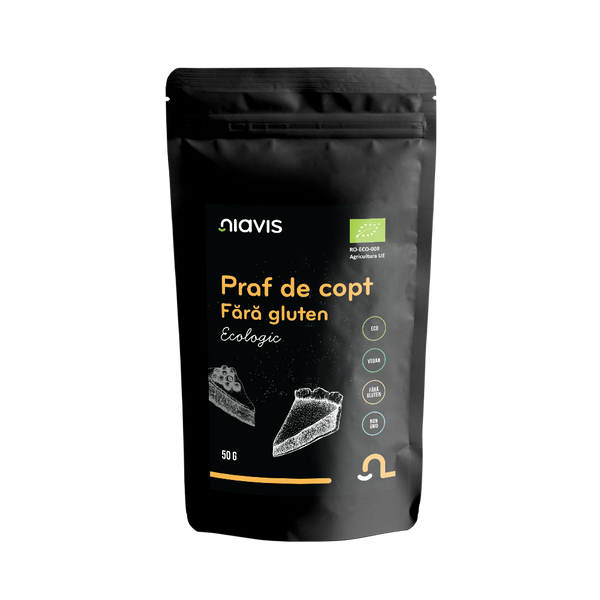 Praf de Copt cu Tartar fara Gluten Ecologic/BIO 50g
