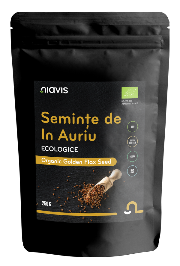 Seminte de In Auriu Ecologice/BIO 250g