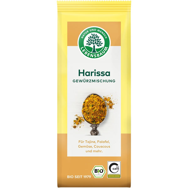 Amestec bio de condimente picante Harissa, 50g