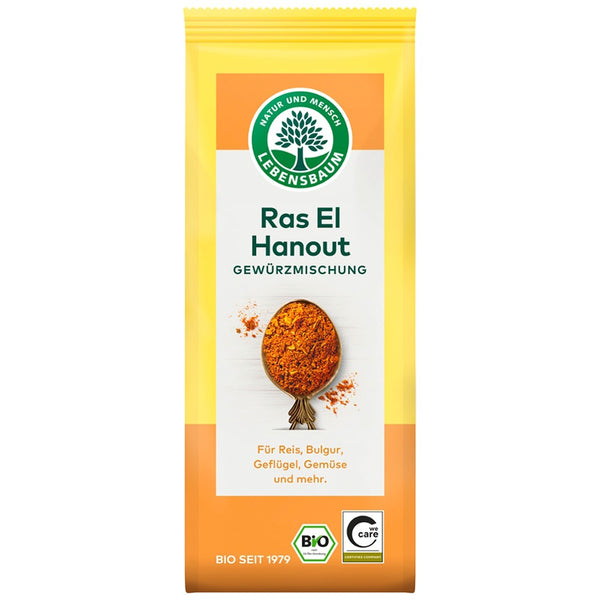 Amestec de condimente bio Ras El Hanout, 45g