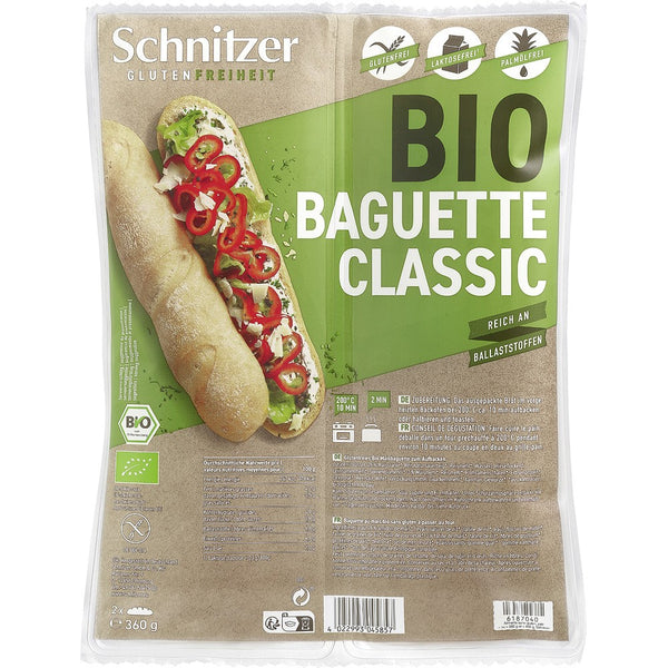 Black Friday - Reduceri Bagheta clasica fara gluten, 360g Promotie - Bioshops.ro