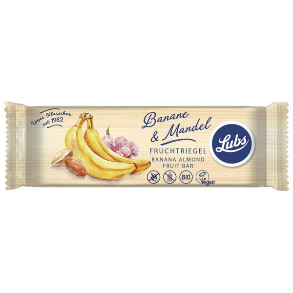 Baton cu banana si migdale fara gluten, 40g