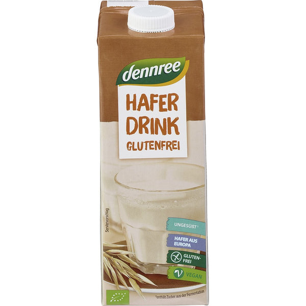 Bautura bio de ovaz fara gluten si fara lactoza, 1L