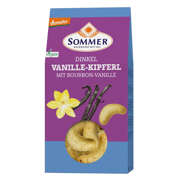 Fursecuri vegane cu spelta si vanilie Demeter, 150g