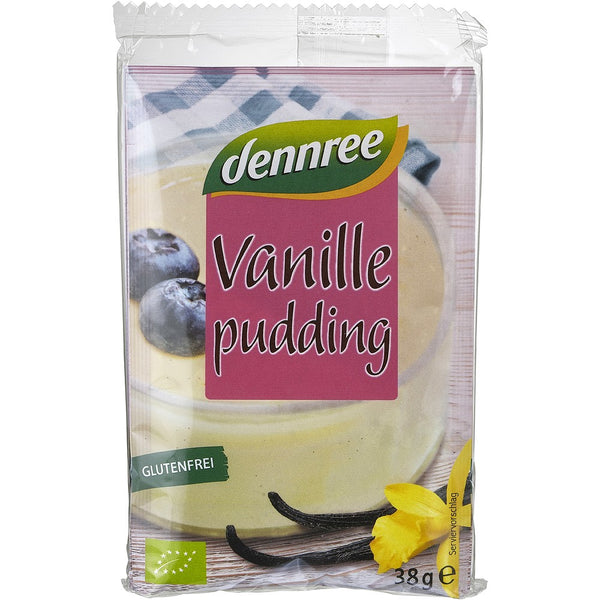 Budinca bio de vanilie fara gluten, 114g