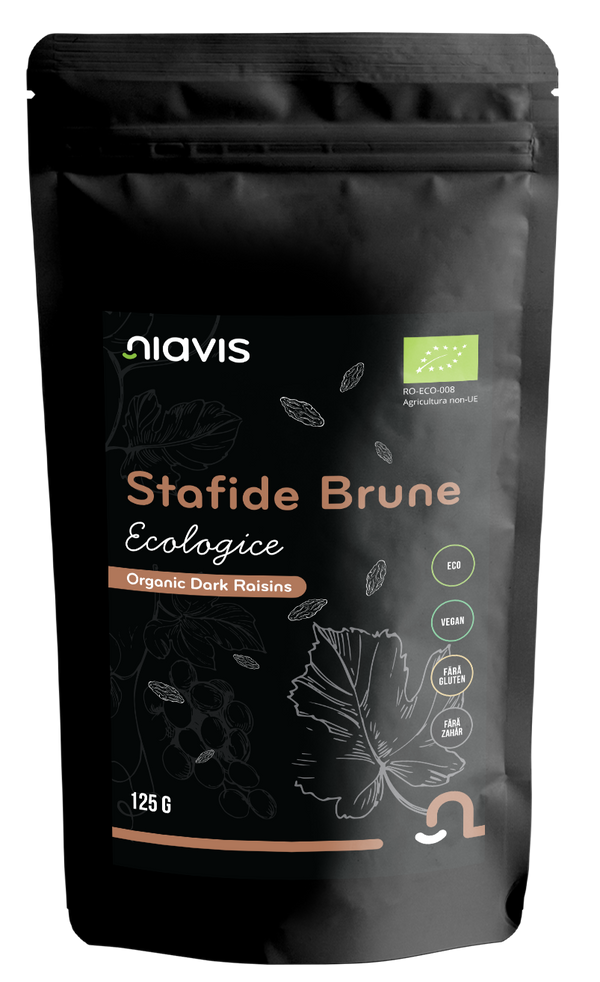Stafide Brune Ecologice/BIO 125g