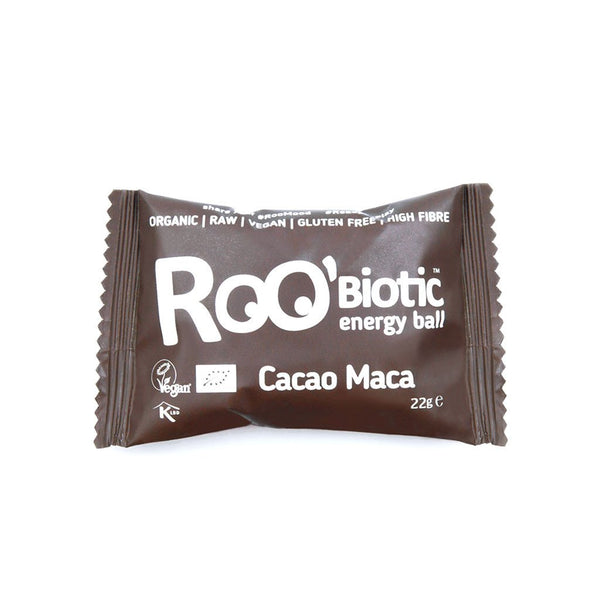 ROOBIOTIC ENERGY BALL CACAO SI MACA BIO 22G