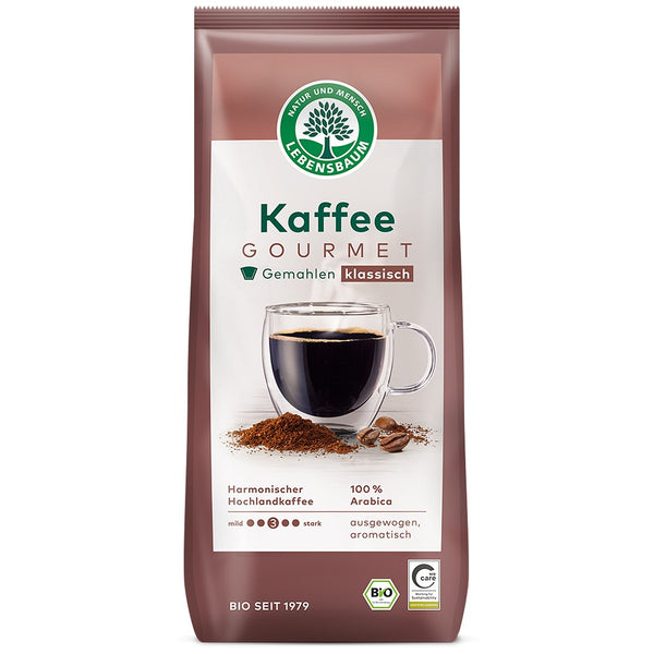 Cafea bio Gourmet clasica macinata, 500g