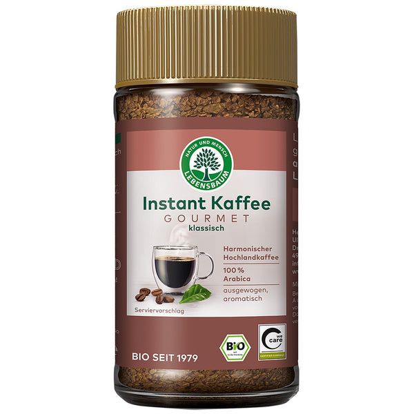 Cafea bio Gourmet instant, 100g