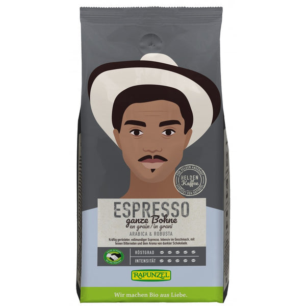 Cafea ecologica gusto espresso boabe, 250g