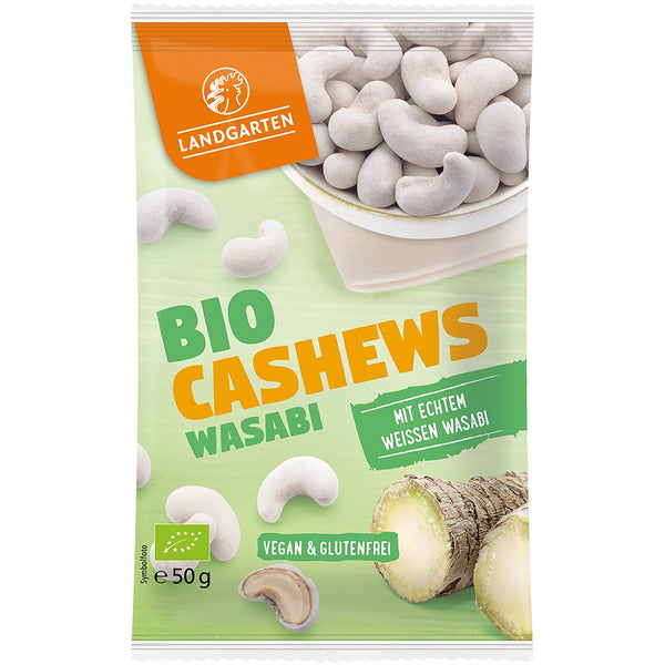 Caju bio cu wasabi vegan si fara gluten, 50g