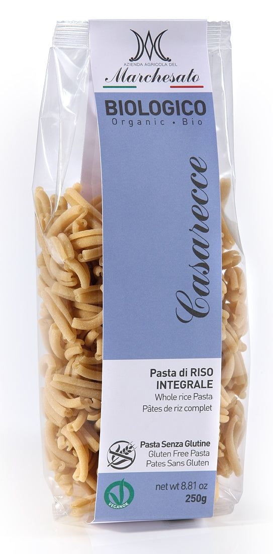 PASTE CASARECCE DIN OREZ INTEGRAL BIO 250G