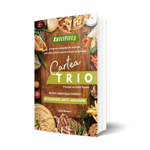 Cartea TRIO Nouă: Detoxifiere.Dietă.Menținere - de Iulia Bledea - NutriFitUp