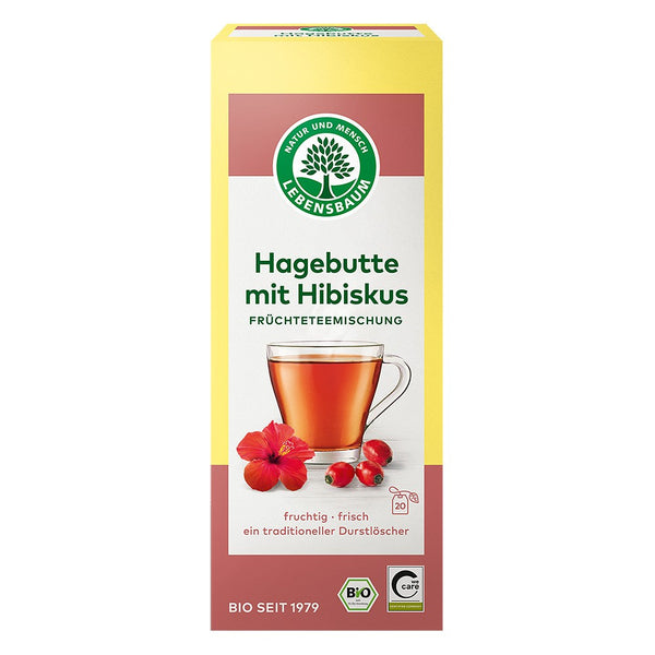 Ceai de macese si hibiscus bio, 50g