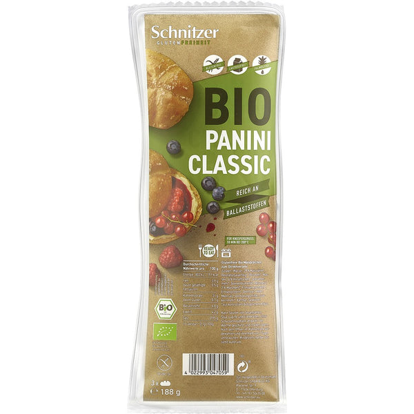 Chifle panini clasice fara gluten, 188g