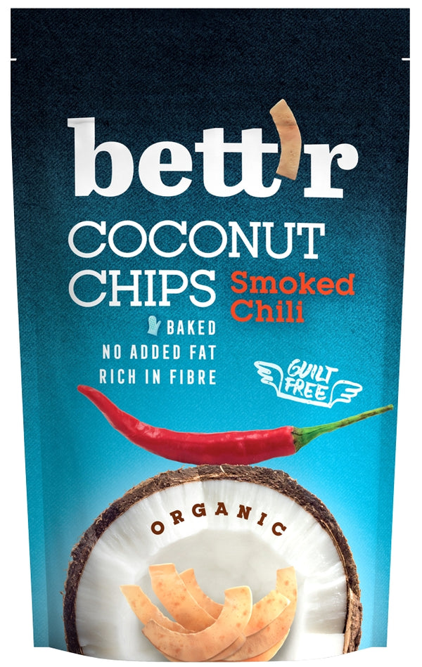 CHIPS DE COCOS CU CHILLI BIO 70G
