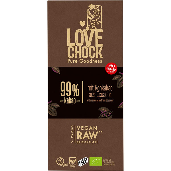 Black Friday - Reduceri Ciocolata raw vegana extreme dark 99% cacao, 70g Promotie - Bioshops.ro