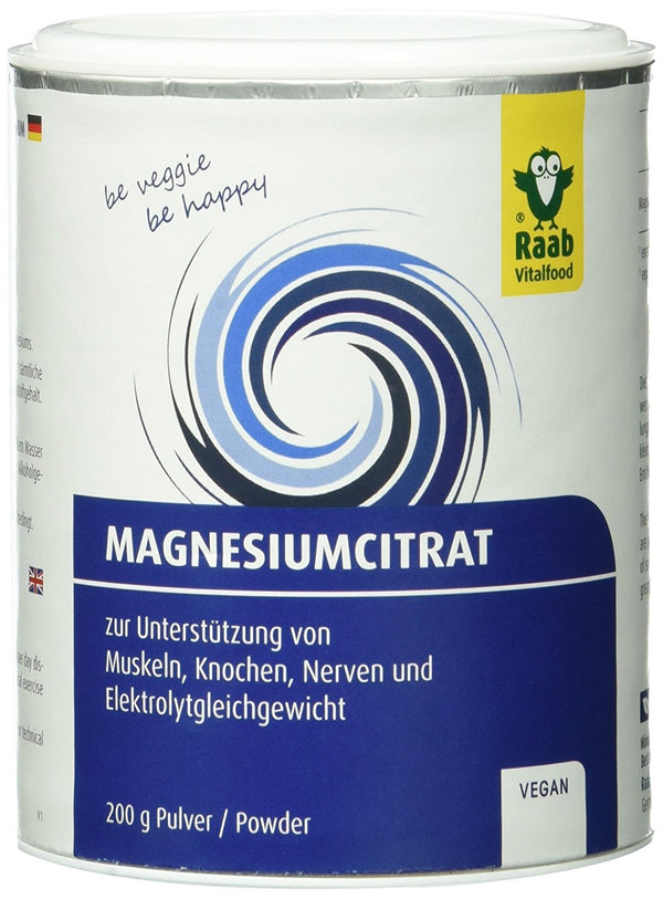CITRAT DE MAGNEZIU PUDRA NATURALA 200G