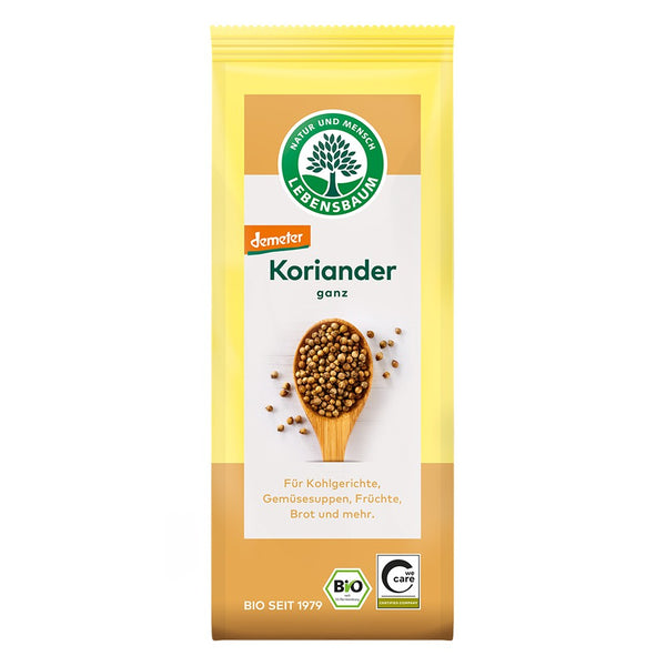 Coriandru seminte Demeter ecologic, 30g